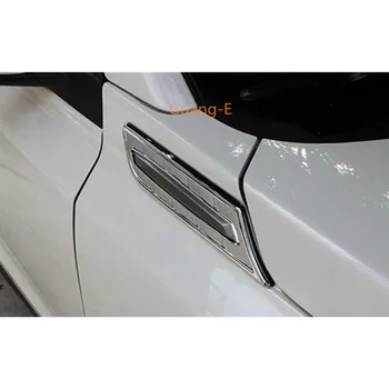 Už Suzuki Vitara 2016 2017 2018 2019 Lempos Apdaila Automobilio Dangčio Jutiklis ABS Chrome Pusėje Žalumynų Lapų Sparnas Oro Išleidimo Angos