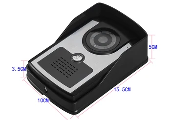 Tuya APP RDA Wifi Smart Video Domofonas Sistema Vaizdo Įrašas Imtis Foto Vaizdo Doorbell Ryšio Namų Duris Telefono Ryšio Rinkiniai