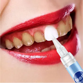 1PCS Karšto Kūrybos Efektyvus Dantų Balinimas Pen Dantų Gelis Whitener Balinimo Dėmių Trintukas Seksualus Įžymybė Šypsena Dantų Priežiūros