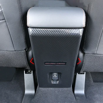 ABS Automobilio galinėje Sėdynėje Lauke Skydelio Dangtelį Trim Vaikais Anti Kick Apsaugos Atveju Mitsubishi Eclipse Kryžiaus 2018 2019 Priedai