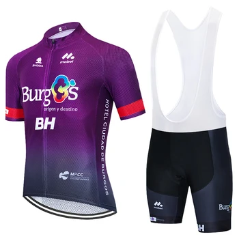2021 Violetinė BH dviračių Drabužių Komanda dviračių džersis Kelnės Sportinės aprangos Ropa Ciclismo mens 20D vasarą PRO dviračių Šortai Maillot