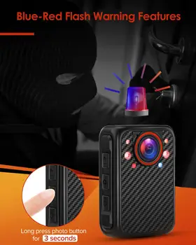 BOBLOV X1 Mini Kūno Policijos Kameros 1080P Nešiojamų BodyCamera Paramos 128GB Naktinio Matymo BodyCam Dėvėti Saugumo Camara