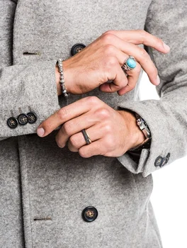 ZOGAA Ruduo, Žiema, vyriški Paltai Ilgas Vilnonis Tranšėjos Paltai 2020 Mados Prekės ženklo Atsitiktinis Mygtuką Kišenės Paltas su Gobtuvu Vyrams Outwear