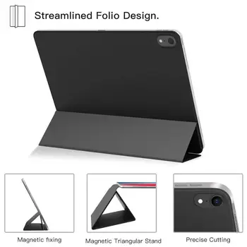 Magnetinio Smart Case for iPad Pro 11 colių 2018 Dangtis, 3 kartus Stovėti Magnetas Atveju Magnetinio Tvirtinimo Dangtelis, skirtas 