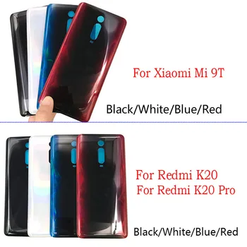 Nauja Xiaomi Mi 9t / Redmi K20 Pro Baterija, galinis Dangtelis Stiklo Galinės Durys, Pakeisti Būsto LIPDUKO Klijų Su LOGO