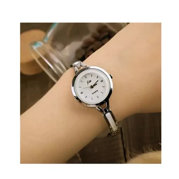 TIke Toker Elegantiškas Lady Laikrodžiai, Nerūdijančio Ponios Suknelė Žiūrėti Femme Apyrankę Stiliaus Kvarcinis Laikrodis Laikrodis