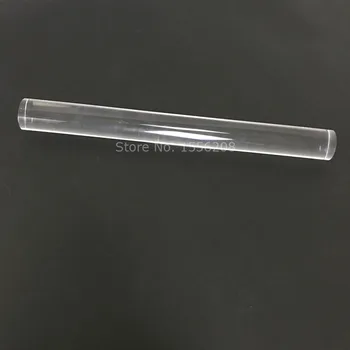1pcs skaidraus Akrilo organinio Stiklo Lucite Lazdele 25mm Skersmuo 300mm Ilgio Lazdas Amatų Kietas Barai