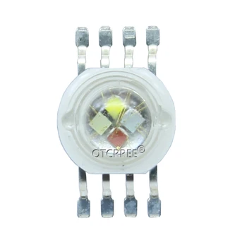 10-100VNT 45mil RGBW LED Diodų 8pins High Power LED Chip 4W 4*3W lempa 12W Spalvinga 