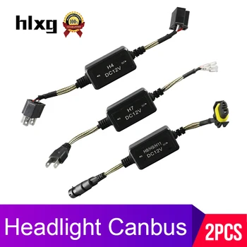 Hlxg HB3 HB4 H4 H8 H11 H1 H3 H7 LED Žibintų Dekoderis CANBUS EMS Canceller Kondensatorius Anti-mirgėjimo Klaidų, Auto Priedai