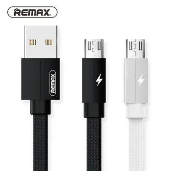 Remax 2m 1m Duomenų Kabelis Nemokamai Micro USB IOS C Tipo Metalo Įkrovimo Kabelis 2.1 Patvarus Greitas Įkroviklis Laidas Iphone 