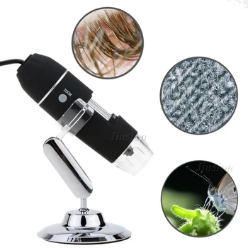 Mini Nešiojamą Endoskopą Kamera 500X/800X/1000X Didinimo USB Skaitmeninis Mikroskopas su Kamera, Skirta 