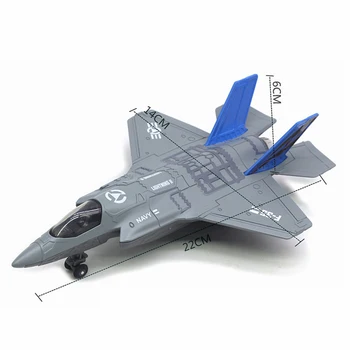 F-35 Orlaivio Modelis 1:72 Naikintuvų Diecast Metal Plokštumos Modelio lėktuvo Modelis Žaislas, Skirtas Kolekcijas