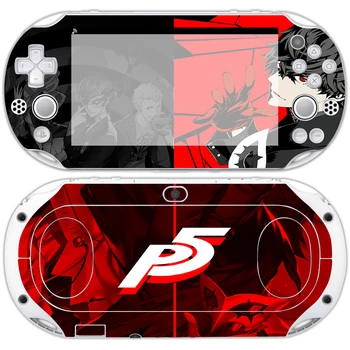 Persona 5 Vinilo Oda Lipdukas Raštas Sony PlayStation PSvita 2000 PSv 2000 Lipdukas Odos Lipdukai