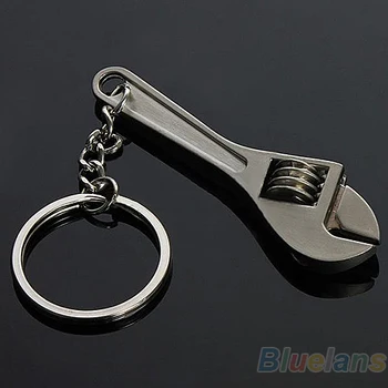 24 VNT Kūrybos Įrankis Raktas Raktas Raktas Grandinės Žiedas paketų prižiūrėtojų raktinę Metalo Keychain Reguliuojamas ARUL