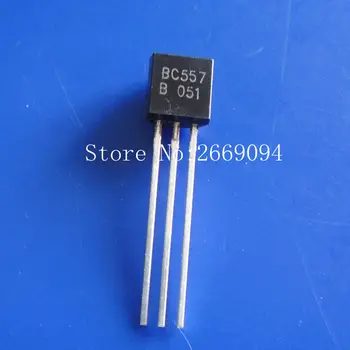 1000pcs BC557 BC557B PNP Tranzistorius 45V 0.1 A-92