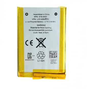 Nauja 1x 930mAh 616-0553 / LIS1458APPC Vidaus Li-Polimero Baterijos Pakeitimas iPod Touch 4 Kartos 4 4g baterijos