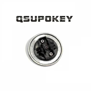 QSUPOKEY-Mėlyna Butas Kapoto Emblema Mercedes Benz C E SL Klasės Ornamentu logotipas 57MM