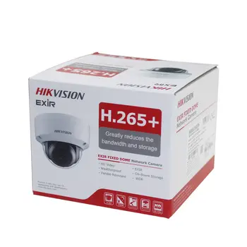 Hikvision priežiūros DS-2CD2143G0-aš pakeisti DS-2CD2142FWD-I IP kamera su POE 4MP Kupolas IR VAIZDO H265 Firmware Upgrade