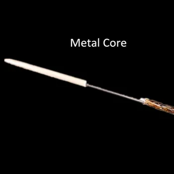Metalo Core Naujausias Kokybės Deluxe HP COS Dumbledore Magija Wands/Klijuoti su Dovanų Dėžutė Pakuotės Nemokamai Traukinio Bilietas