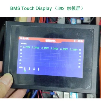 Priedai Komunikacijos BMS UART RS485 LCD jutiklinis Ekranas 