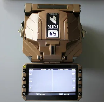 Originalus Fiberfox Mini 4S MINI 6S MINI 5S Optinio Pluošto Sintezės Splicer Skaidulų suvirinimo mašina Jutiklinis ekranas