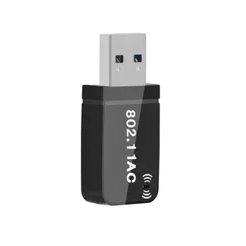 Mini USB Wifi Adapteris Wifi Tinklo plokštė Dviguba Juosta 2.4 G/5.8 G Bevielio usb3.0 wifi Dongle Adapterį, Skirtą 