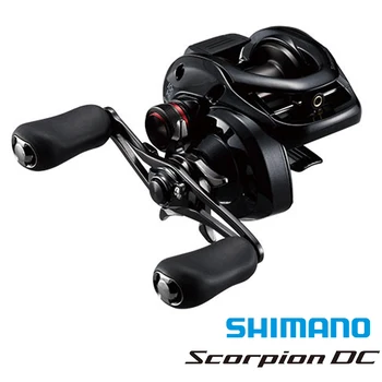 Shimano metalo žvejybos ritės Skorpionas DC Originalus Masalas liejimo ritės 8BB 6.3:1 7.2:1 100/100HG I-DC5