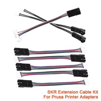 SKR Extension Cable Kit SKR V1.3 V1.4 Turbo Plokštė Adapterio Kabelį Prusa Spausdintuvo I3 MK3 Variklis PINDA Laidų 3D Spausdintuvo Dalys