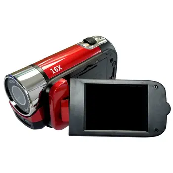 Vaizdo Kamera HD 720P Kišeninis 16 Mln Pikselių Skaitmeninis Fotoaparatas LED Blykste 16X skaitmeninis priartinimas Vaizdo Kameros Skaitmeninė DV