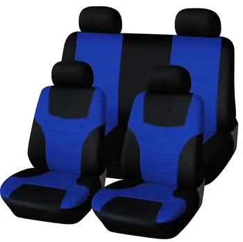 Nemokamas Pristatymas Universaliųjų Automobilių Sėdynės Padengti Auto Sėdynių užvalkalai Raštas Tinka Labiausiai Markės Transporto priemonės 8pcs Poliesterio Audinio Drop-pristatymas
