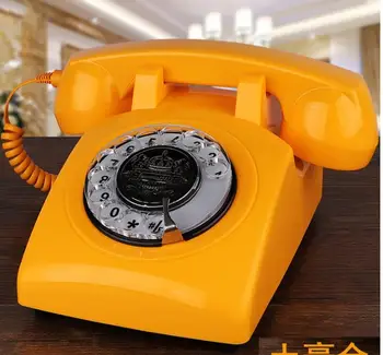 Fiksuoto ryšio Telefonus, Namų Antikvariniai Sukamasis Perjungiklis Biuro Telefono Klasikinis Senosios Mados Telefono