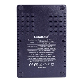 2020 Liitokala Lii-PD4 Lii-PL4 18650 baterijos kroviklis įkroviklis 3.7 V, Li-ion 1.2 VNiMH 26650 21700 18350 18500 AA AAA baterijos