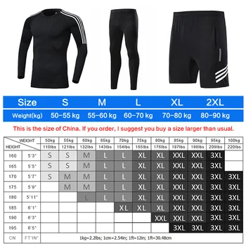 Vyriški greitai-džiovinimo suspaudimo naudotis fitneso mokymo drabužių nustatyti šilumos apatiniai MMA greitas džiovinimas, marškiniai, sportiniai