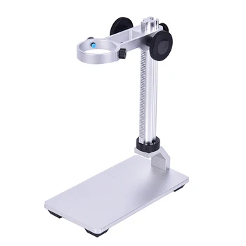 Skaitmeninis Mikroskopas USB Mikroskopų Kameros Microscopio Trinokulinis G600 Aliuminio Lydinio Stovas Laikiklis Laikiklis Kėlimo Paramos