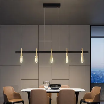 Postmodernios lempos prabanga vario kristalų Pakabukas lempos Šiaurės šalių namų interjero apšvietimas, gyvenamasis kambarys, virtuvė, valgomasis LED šviestuvo