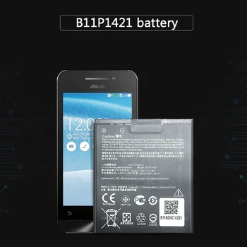 2100mAh B11P1421 Baterija Asus ZenFone C ZC451CG Z007 Mobiliojo Telefono Baterijas Aukštos Kokybės