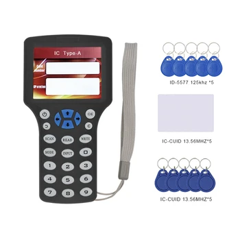Naujas IC/ID RFID Skaitytuvas Smart Card Rašytojas Visą Dažnių Šifravimo Iššifravimas Skirstytuvas CUID FUID Kopijuoklis Žymeklį, popierinės kopijavimo aparatų matricos