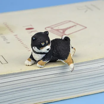 Japonija originali Kapsulė žaislas mielas gyvūnų augintinių miega shiba Inu krašto sienos miniatiūriniai gashapon duomenys rinkti dovanų