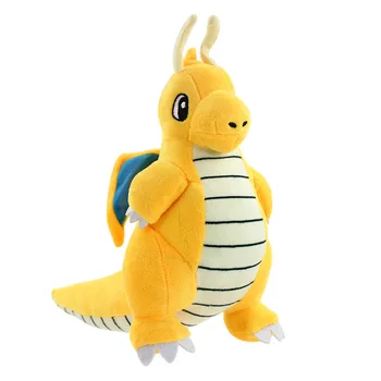 23cm Dragonite Minkštas iškamša Mielas Peluche Kolekcionuojamos Lėlės, Vaikų Dovanų Pliušinis Žaislas