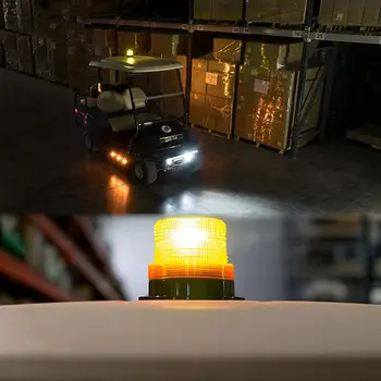 12V/24V LED Automobilių Sunkvežimių Blykstės Šviesa Policijos LED Mirksi Avarinis šviesos Švyturys Lempa su Magnetiniu Sumontuoti