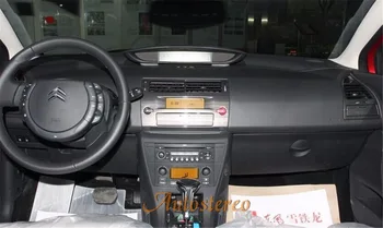 Automobilio DVD grotuvas GPS navigacija Citroen C4/C-Quatre/C-Triumfas 2004-2012 Vienas din automobilio radijo, GPS HeadUnit Android8.0/Android7.1