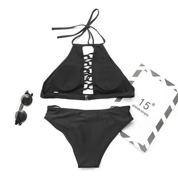 Chisalis Seksualus Tuščiaviduriai bikini 2019 m. Brazilijos maudymosi kostiumėlį Moteris Push Up maudymosi Kostiumėliai, Kietas Paplūdimio Maudymosi Kostiumą, Thong Biquini Bikini Komplektas