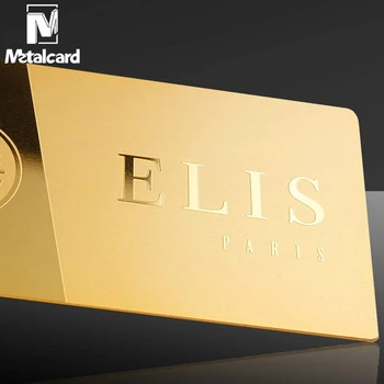 Nerūdijančio plieno veidrodis danga aukso vizitinė kortelė verslo narystės card high-end metalo kortelių pritaikymas savo reikmėms