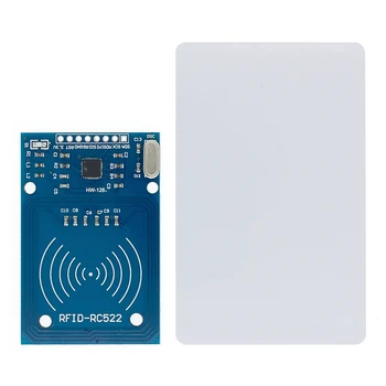Nemokamas pristatymas 50pcs MFRC-522 RC522 RDA RF IC kortelės jutiklio modulis siųsti Fudan kortelės,Rf modulis keychain