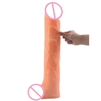FAAK 50.5*8.7 cm super didžiulis dildo su siurbimo taurės moterų, didelis gaidys stimuliatorius G-spot/analinis,stiprus varpos sekso žaislai moterims
