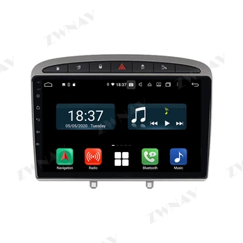 Carplay Android 10.0 ekrano Automobilio Multimedia DVD Grotuvo Peugeot 308 308SW 408 GPS Navigacijos Auto Radijas Stereo Garso Galvos vienetas