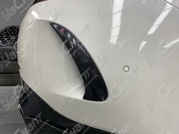 Anglies Pluošto/Stiklo Pluošto Galinis Bamperis Canard Tinka 2019-2020 MB AMG GT63S 4D Sedanas OEM Stiliaus Rea Šoninių Angų
