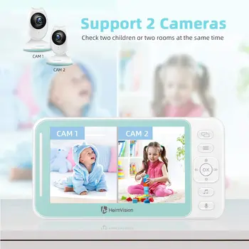 HeimVision HMA32MQ Kūdikio stebėjimo Kamera, Vaizdo 4.3