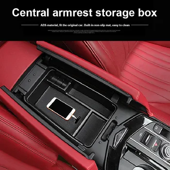 Centrinė Atrama Saugojimo Dėžutės Dangtelio Apdaila, ABS Automobilių Organizatorius Maserati Ghibli Levante-17 Automobilių Stilius