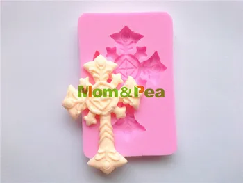Mama&Žirnių 0019 Nemokamas Pristatymas Kryžiaus Formos Silikono Formos Pyragas Apdaila Minkštas Pyragas 3D Pelėsių, Maisto kokybės Silikono Forma